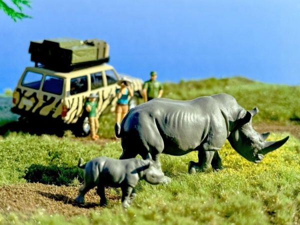 (預購) Tomytec 1/64 KAIYODO x TLV Diocolle 64 # Car Snap 31a Safari 3 w/ Toyota LACD CRUISER 60 20260301 Tomytec 1/64 KAIYODO x TLV Diocolle 64 # Car Snap 31a Safari 3 w/ Toyota LACD CRUISER 60