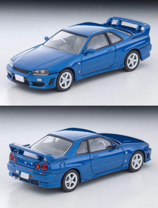 TOMYTEC 1/64 TLV-N353b 日產 2000 NISSAN SKYLINE 25GT-T with optional Blue TOMYTEC 1/64 TLV-N353b 日產 2000 NISSAN SKYLINE 25GT-T with optional Blue