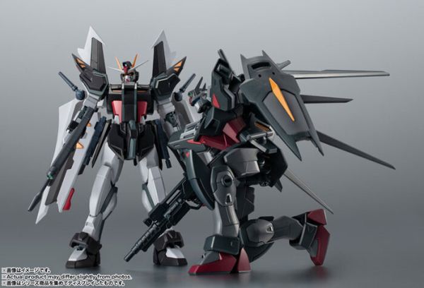 BANDAI ROBOT魂 SIDE MS GAT-X105E+AQM/E-X09S 漆黑攻擊鋼彈 ver. A.N.I.M.E. BANDAI ROBOT魂 SIDE MS GAT-X105E+AQM/E-X09S 漆黑攻擊鋼彈 ver. A.N.I.M.E.