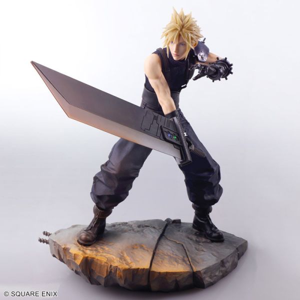 SQUARE ENIX 太空戰士7 FF7 最終幻想7 重製版 靜態藝術 克勞德 PVC SQUARE ENIX 太空戰士7 FF7 最終幻想7 重製版 靜態藝術 克勞德 PVC