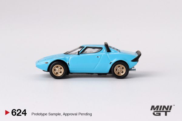 MINIGT 1/64 蘭吉雅 Lancia Stratos HF Stradale Azzuro Chiaro 左駕 MINIGT 1/64 蘭吉雅 Lancia Stratos HF Stradale Azzuro Chiaro 左駕