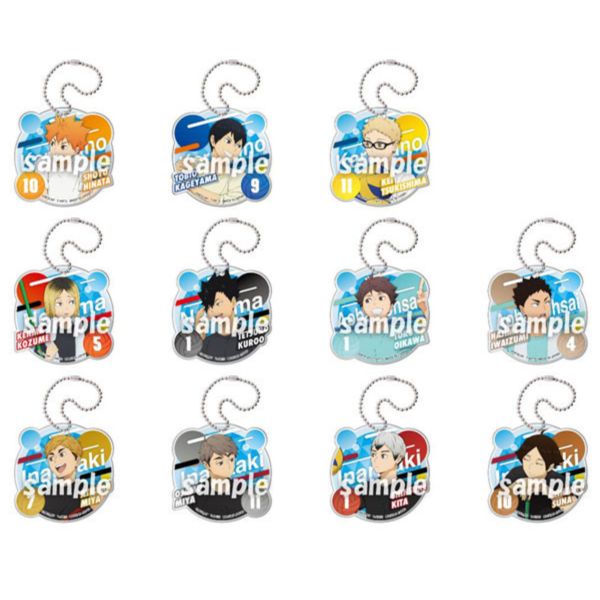 T-Arts 排球少年 掃除 裝飾壓克力吊飾 全11種 一中盒11入販售 T-Arts 排球少年 掃除 裝飾壓克力吊飾 全11種 一中盒11入販售