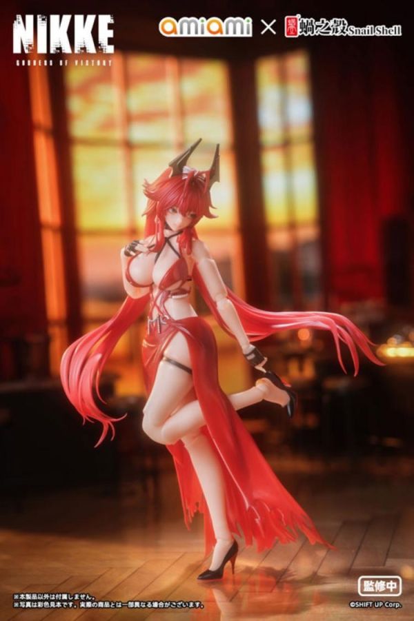 (預購) AmiAmi x 蝸之殼 1/12 勝利女神:妮姬 小紅帽 荒誕紅 可動完成品 20260818 AmiAmi x 蝸之殼 1/12 勝利女神:妮姬 小紅帽 荒誕紅 可動完成品