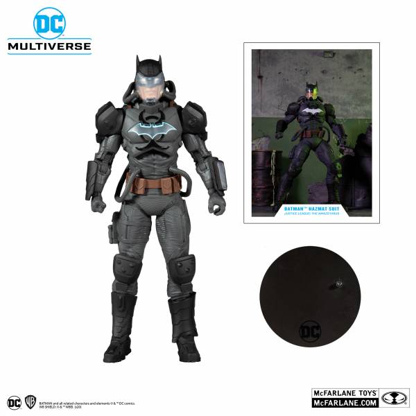 McFarlane Toys 麥法蘭 7吋 DC MULTIVERSE 蝙蝠俠 BATMAN HAZMAT SUIT 可動完成品 McFarlane Toys,麥法蘭,7吋,DC,MULTIVERSE,蝙蝠俠, BATMAN,HAZMAT SUIT,可動完成品,