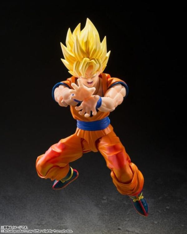 BANDAI S.H.Figuarts SHF 七龍珠Z 超級賽亞人 孫悟空 -決戰的開幕- 可動完成品 BANDAI S.H.Figuarts SHF 七龍珠Z 超級賽亞人 孫悟空 -決戰的開幕- 可動完成品