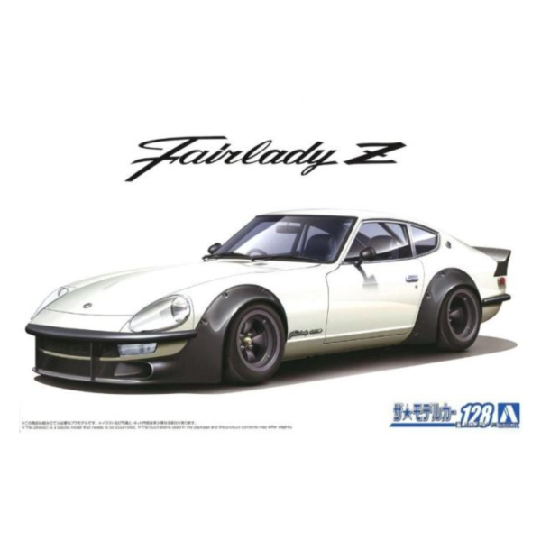 (預購) AOSHIMA 青島 1/24 #128 日產 S30 Fairlady Z Aero Custom ver.2 '75 20260609 AOSHIMA 青島 1/24 #128 日產 S30 Fairlady Z Aero Custom ver.2 '75