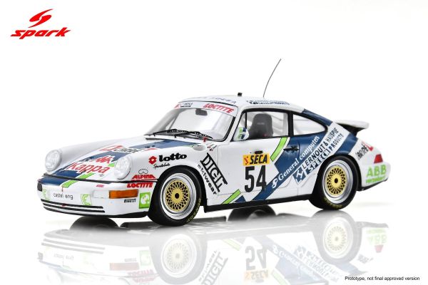 (預購) SPARK 1/43 保時捷 Porsche 964 Carrera 2 Cup No.54 24H Spa 1993 20261109 SPARK 1/43 保時捷 Porsche 964 Carrera 2 Cup No.54 24H Spa 1993