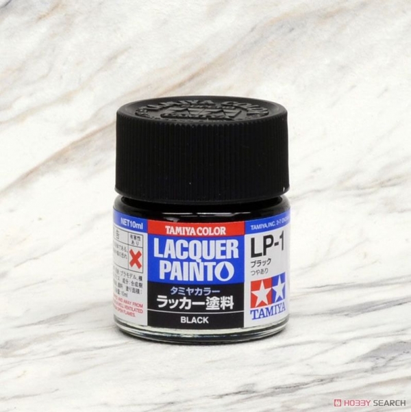 TAMIYA 田宮模型 硝基漆 LP-001 亮光黑 TAMIYA,田宮模型,硝基漆,LP-001,亮光黑,