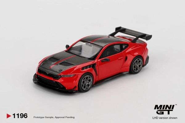 (預購) [吊卡版] MINIGT 1/64 福特 Ford Mustang GTD Race Red LHD MGT01196-BL 20260219 [吊卡版] MINIGT 1/64 福特 Ford Mustang GTD Race Red LHD MGT01196-BL
