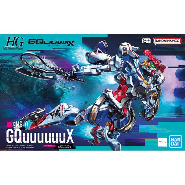 [再販] BANDAI 1/144 HG 機動戰士鋼彈 GQuuuuuuX 組裝模型 [再販] BANDAI 1/144 HG 機動戰士鋼彈 GQuuuuuuX 組裝模型