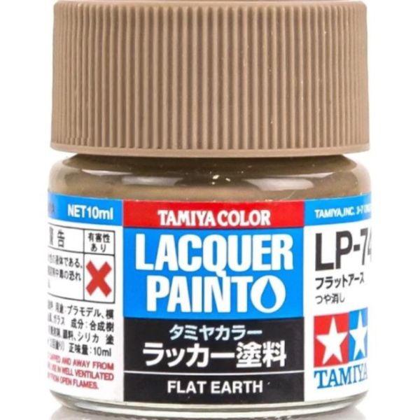 TAMIYA 田宮模型 硝基漆 LP-074 消光泥土色 TAMIYA,田宮模型,硝基漆,LP-074,消光泥土色,
