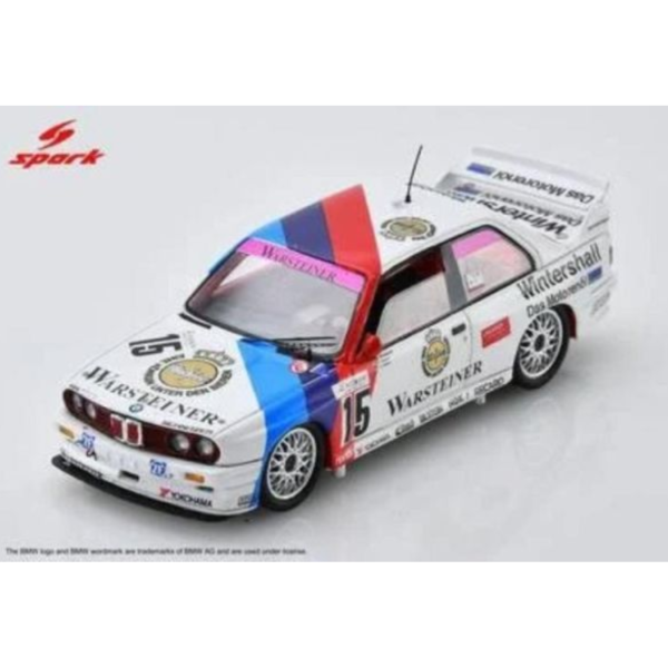 (預購) Spark 1/43 BMW M3 E30 No.15 Winner 24H Nürburgring 1991 43NUR1994 20260816 Spark 1/43 BMW M3 E30 No.15 Winner 24H Nürburgring 1991 43NUR1994