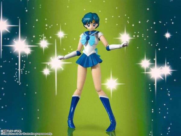 BANDAI S.H.Figuarts SHF 美少女戰士 水手水星 水野亞美 動畫配色版 再販版 BANDAI S.H.Figuarts SHF 美少女戰士 水手水星 水野亞美 動畫配色版 再販版