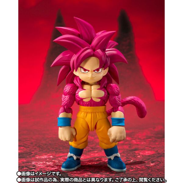 BANDAI S.H.Figuarts SHF 七龍珠 超級賽亞人4 孫悟空MINI DAIMA 可動完成品 BANDAI S.H.Figuarts SHF 七龍珠 超級賽亞人4 孫悟空MINI DAIMA 可動完成品