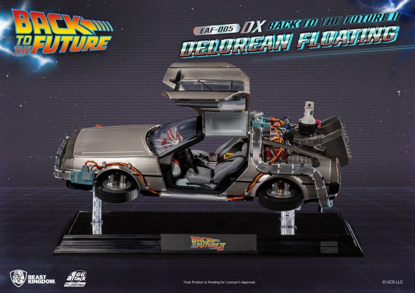 [豪華版] EAF-005DX 回到未來 DMC-12 德羅倫 時光車 豪華磁浮版 [豪華版] EAF-005DX 回到未來 DMC-12 德羅倫 時光車 豪華磁浮版
