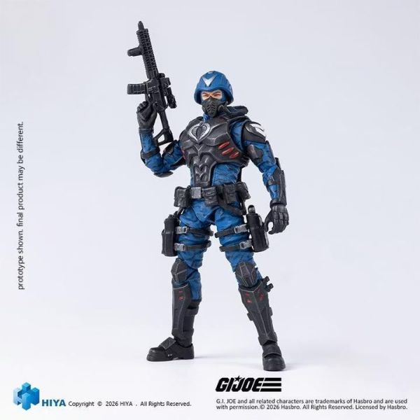 (預購) Hiya Toys E.M.S. 1/18 10.5cm 特種部隊 眼鏡蛇軍官 EMG0454 可動完成品 20260825 Hiya Toys E.M.S. 1/18 10.5cm 特種部隊 眼鏡蛇軍官 EMG0454 可動完成品
