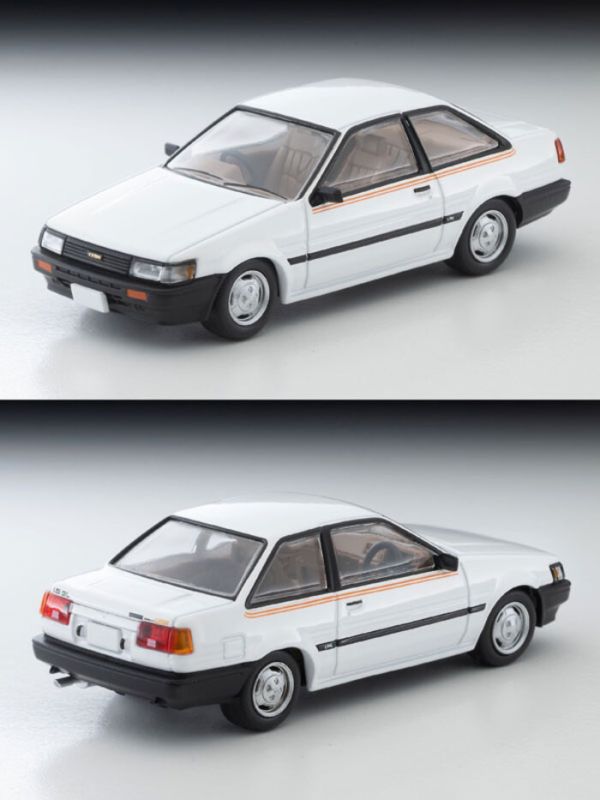 TOMYTEC 1/64 TLV-N284e 豐田 Toyota Corolla Levin 2-Door Lime 白 83年式 TOMYTEC 1/64 TLV-N284e 豐田 Toyota Corolla Levin 2-Door Lime 白 83年式