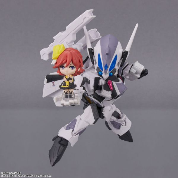 BANDAI TINY SESSION 超時空要塞Delta VF-31F 齊格菲 梅薩機＆要 BANDAI TINY SESSION 超時空要塞Delta VF-31F 齊格菲 梅薩機＆要