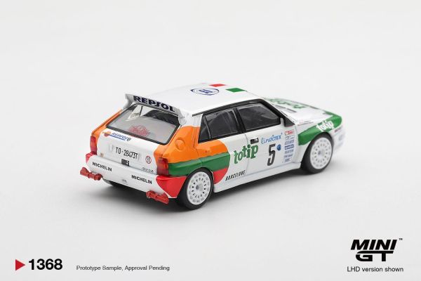 (預購) MINIGT 1/64 Lancia Delta HF Integrale Evoluzione #5 1993 Rallye Monte-Carlo LHD MGT01368-L 20260827 MINIGT 1/64 Lancia Delta HF Integrale Evoluzione #5 1993 Rallye Monte-Carlo LHD MGT01368-L