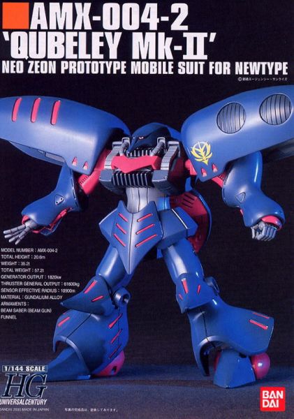BANDAI 1/144 HGUC 011 丘貝雷 MK-2 普露專用機 機動戰士 ZZ鋼彈 組裝模型 BANDAI,1/144,HGUC,011,丘貝雷,MK-2,普露,專用機,機動戰士,ZZ鋼彈,組裝模型,