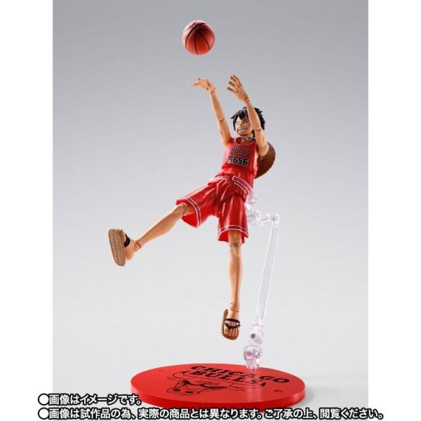 (預購) BANDAI S.H.Figuarts SHF 航海王 ONE PIECE×NBA 魯夫 公牛隊 BULLS ver. 可動完成品 20260420 BANDAI S.H.Figuarts SHF 航海王 ONE PIECE×NBA 魯夫 公牛隊 BULLS ver. 可動完成品