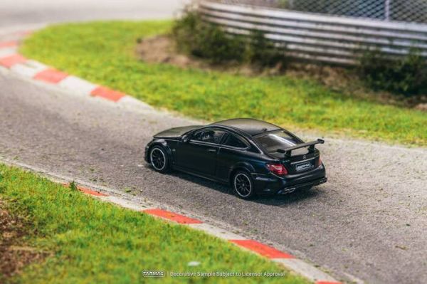 TARMAC WORKS 1/64 賓士 Mercedes-Benz C 63 AMG Coupé Black Series 霧面黑 T64G-009-MB TARMAC WORKS 1/64 賓士 Mercedes-Benz C 63 AMG Coupé Black Series 霧面黑 T64G-009-MB