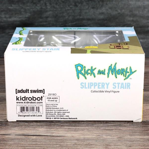 Kidrobot 7吋 瑞克與莫蒂 Rick and Morty 下樓梯 Slippery Stair Kidrobot 7吋 瑞克與莫蒂 Rick and Morty 下樓梯 Slippery Stair