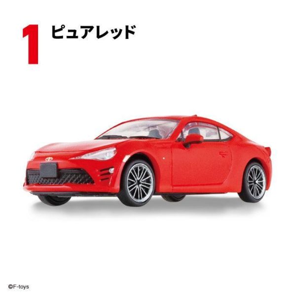 (預購) F-toys 盲盒 豐田 Toyota 86 ZN6 FINAL edition 全10種 一中盒10入販售 20261007 F-toys 盲盒 豐田 Toyota 86 ZN6 FINAL edition 全10種 一中盒10入販售