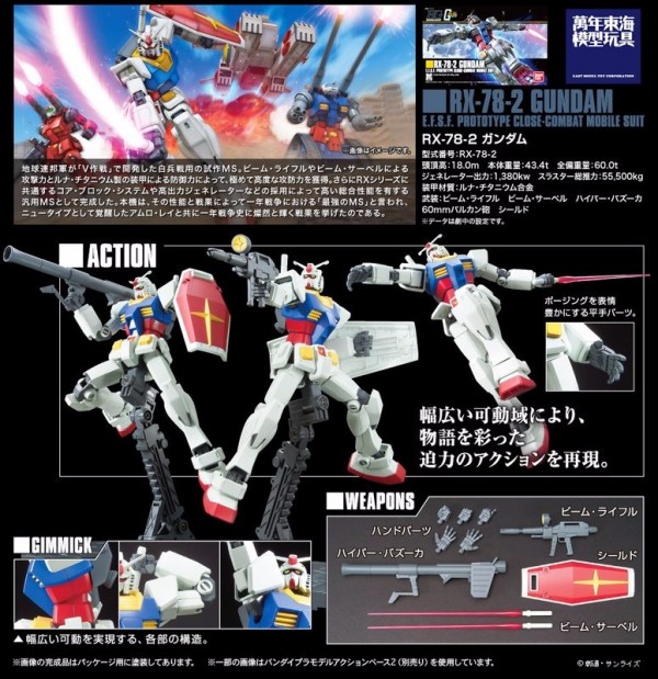 BANDAI 1/144 HGUC 191 鋼彈 新生式樣 機動戰士鋼彈 一年戰爭 組裝模型 BANDAI,1/144,HGUC,191,鋼彈,新生式樣,機動戰士,鋼彈,一年戰爭,組裝模型,