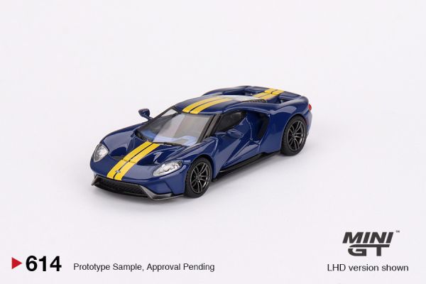MINIGT 1/64 福特 Ford GT Sunoco Blue 左駕 MINIGT 1/64 福特 Ford GT Sunoco Blue 左駕