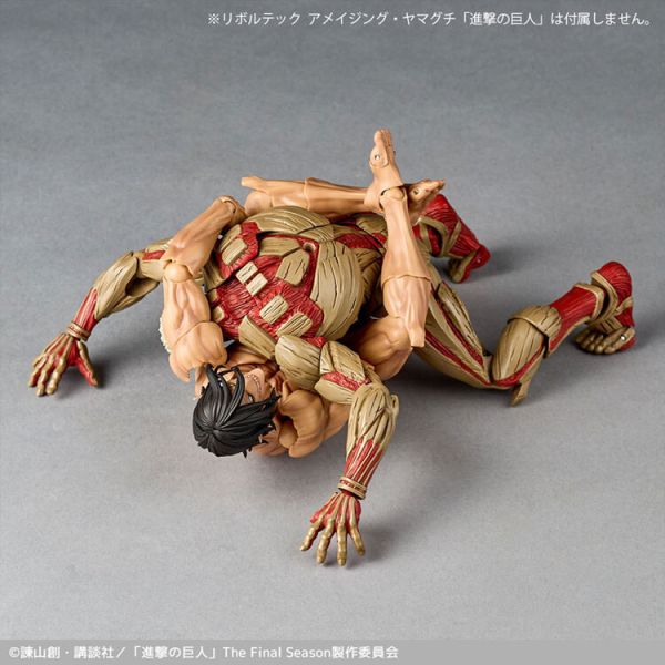 (預購) [再販] KAIYODO 海洋堂 REVOLTECH 驚奇山口 進擊的巨人 鎧之巨人 萊納 可動完成品 20250930 (預購) [再販] KAIYODO 海洋堂 REVOLTECH 驚奇山口 進擊的巨人 鎧之巨人 萊納 可動完成品