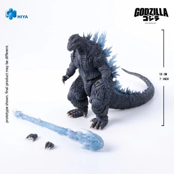 (預購) HIYA 18CM 哥吉拉大戰機械哥吉拉 超可動放射熱線哥吉拉 EBG0404 可動完成品 (預購) HIYA 18CM 哥吉拉大戰機械哥吉拉 超可動放射熱線哥吉拉 EBG0404 可動完成品