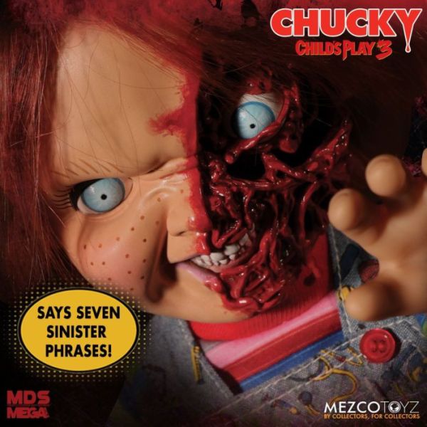 [再販] Mezco toyz 超大隻 15吋 Child's Play 3 鬼娃恰吉 披薩臉 可動完成品 [再販] Mezco toyz 超大隻 15吋 Child's Play 3 鬼娃恰吉 披薩臉 可動完成品