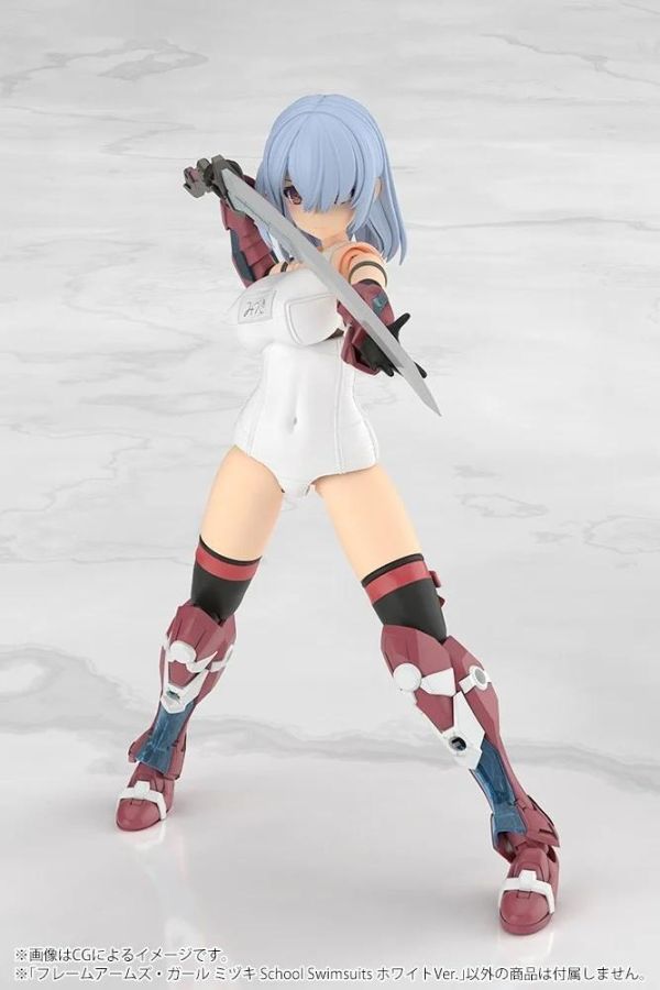 (預購) Kotobukiya 壽屋 Frame Arms Girl 機甲少女 Mizuki 學校泳裝 Ver. 白色 組裝模型 20260825 Kotobukiya 壽屋 Frame Arms Girl 機甲少女 Mizuki 學校泳裝 Ver. 白色 組裝模型