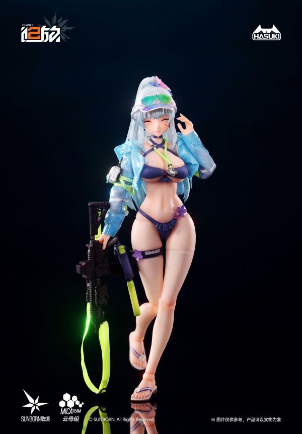 (預購) HASUKI 1/12 少女前線2：追放 蔚藍軌跡 可露凱 組合版 可動完成品 PA013 20261008 HASUKI 1/12 少女前線2：追放 蔚藍軌跡 可露凱 組合版 可動完成品 PA013