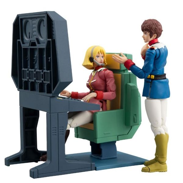 (預購) MEGAHOUSE G.M.G. 系列 EX 機動戰士鋼彈 白色基地艦橋通信員書桌套組 可動完成品 20260713 MEGAHOUSE G.M.G. 系列 EX 機動戰士鋼彈 白色基地艦橋通信員書桌套組 可動完成品