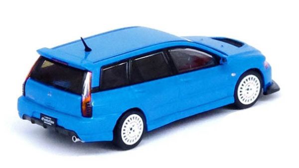 INNO64 1/64 三菱 MITSUBISHI LANCER EVOLUTION IX WAGON BLUE INNO64 1/64 三菱 MITSUBISHI LANCER EVOLUTION IX WAGON BLUE