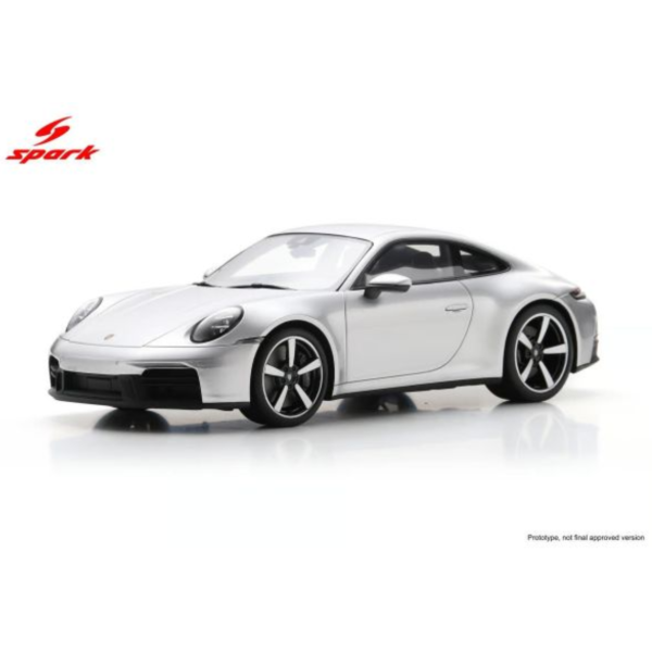 (預購) Spark 1/18 保時捷 Porsche 911 Carrera S (992.2), GT-silver 18S1048 20260824 Spark 1/18 保時捷 Porsche 911 Carrera S (992.2), GT-silver 18S1048