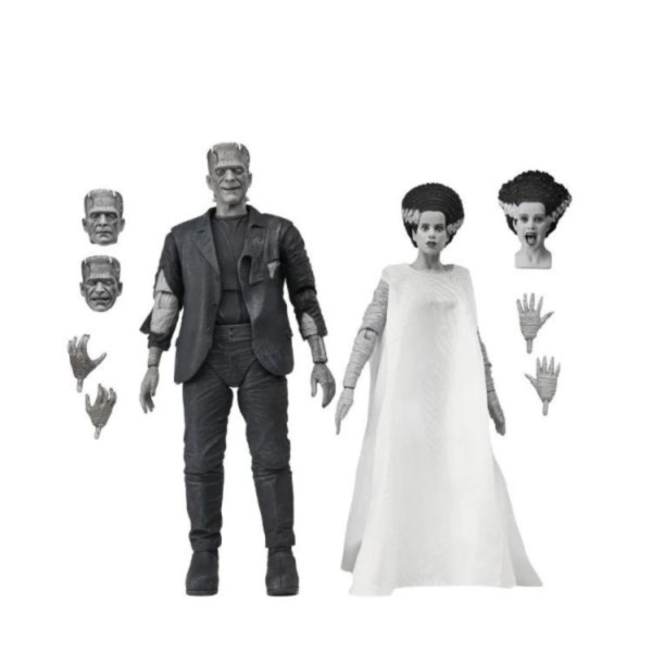 (預購) NECA 科學怪人的新娘 90週年紀念版 怪物和他的伴侶 雙人套組 (黑白) 7吋 可動完成品 20260426 NECA 科學怪人的新娘 90週年紀念版 怪物和他的伴侶 雙人套組 (黑白) 7吋 可動完成品
