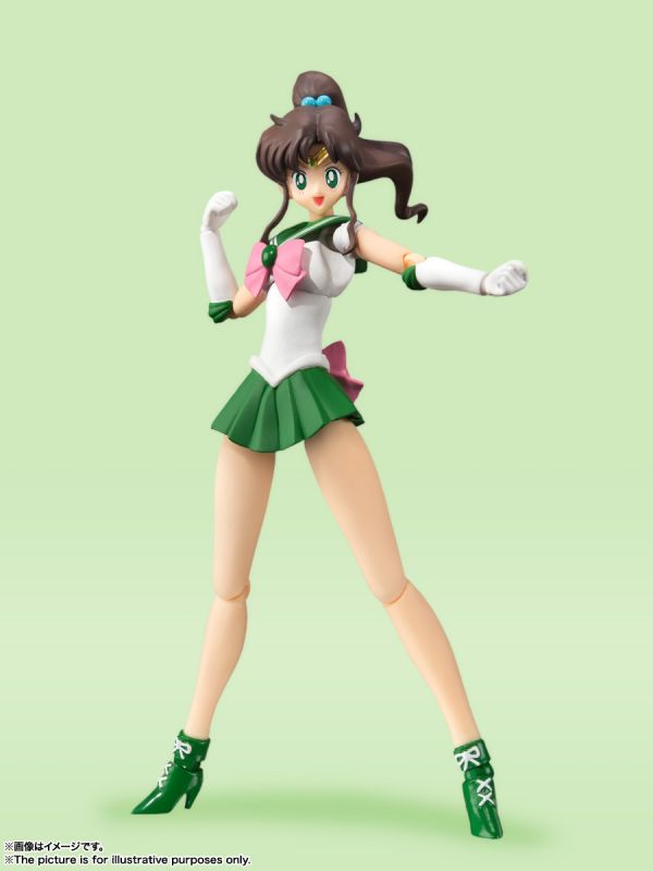 BANDAI S.H.Figuarts SHF 美少女戰士 水手木星 動畫配色版 可動完成品 BANDAI,S.H.Figuarts,SHF,美少女戰士,水手木星,動畫配色