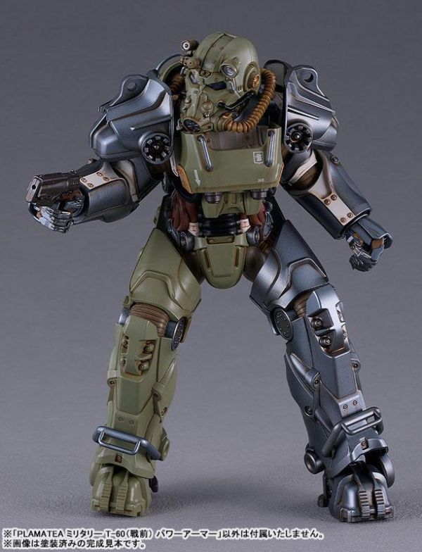 (預購) Good Smile PLAMATEA 軍用 T-60（戰前）動力裝甲 組裝模型 20261122 Good Smile PLAMATEA 軍用 T-60（戰前）動力裝甲 組裝模型