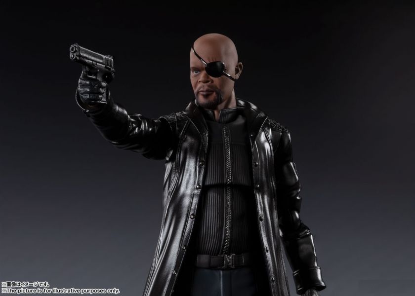 BANDAI S.H.Figuarts SHF 漫威 MARVEL 復仇者聯盟 尼克·福瑞 可動公仔 BANDAI,S.H.Figuarts,SHF,漫威,MARVEL,復仇者聯盟,尼克,·,福瑞,可動公仔,