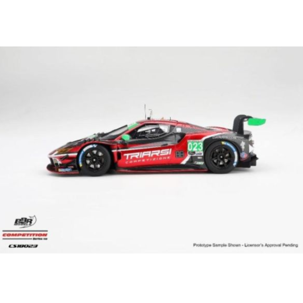 (預購) BBR 1/18 法拉利 Ferrari 296 GT3 #023 Triarsi Competizione 2025 IMSA Petit Le Mans CS18023 20260622 BBR 1/18 法拉利 Ferrari 296 GT3 #023 Triarsi Competizione 2025 IMSA Petit Le Mans CS18023