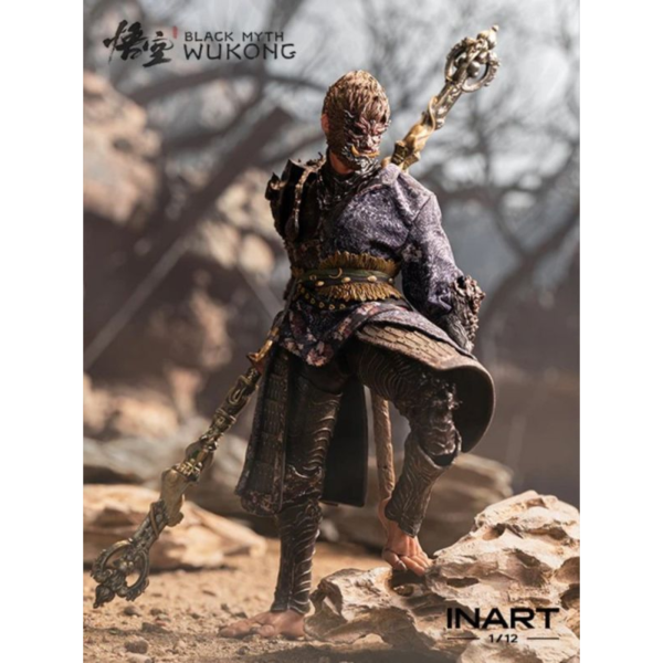 (預購) [豪華版] Queen studios INART 1/12 黑神話：悟空  天命人•青銅套 可動完成品 (預購) [豪華版] Queen studios INART 1/12 黑神話：悟空  天命人•青銅套 可動完成品