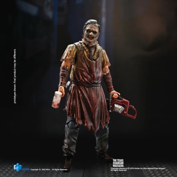 Hiya Toys 1/18 極致迷你系列 德州電鋸殺人狂 2003 托馬斯·休伊特屠殺版 可動完成品 Hiya Toys 1/18 極致迷你系列 德州電鋸殺人狂 2003 托馬斯·休伊特屠殺版 可動完成品