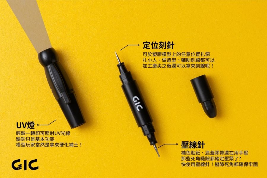 GiC TC-03 模型專用 4合1工具筆 GiC,TC-03,模型,專用,4合1,工具筆,