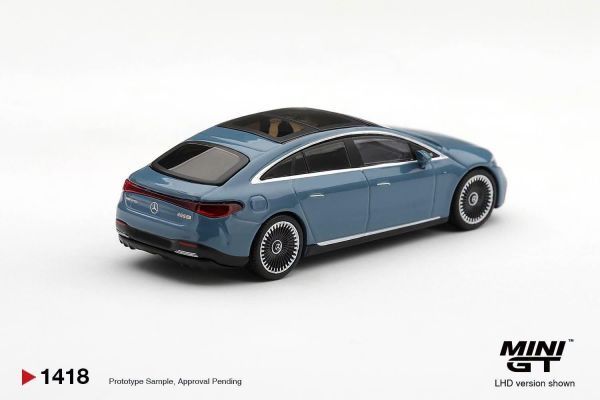 (預購) [吊卡版] [盒裝版 LHD RHD] MINIGT 1/64 賓士 Mercedes-AMG EQS 53 Blue 分別販售 20261022 [吊卡版] [盒裝版 LHD RHD] MINIGT 1/64 賓士 Mercedes-AMG EQS 53 Blue 分別販售