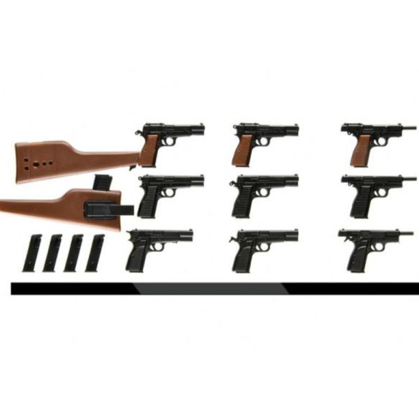 TOMYTEC 1/12 迷你武裝 LA096 白朗寧 大威力手槍 Browning High Power Type TOMYTEC 1/12 迷你武裝 LA096 白朗寧 大威力手槍 Browning High Power Type