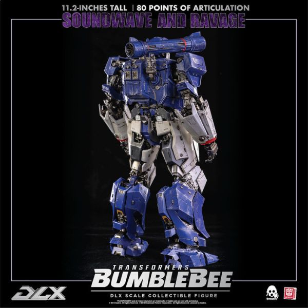 THREEZERO 變形金剛 大黃蜂 DLX 聲波及機械狗 可動完成品 THREEZERO 變形金剛 大黃蜂 DLX 聲波及機械狗 可動完成品