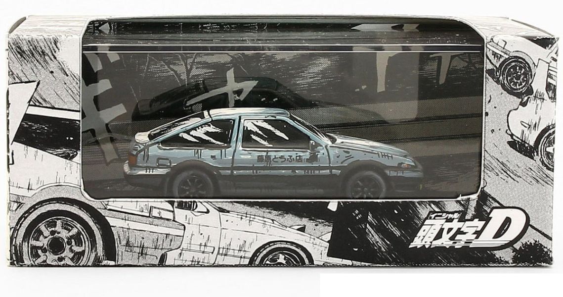 KYOSHO 京商 1/64 頭文字D 漫畫風塗裝版 合金迷你車 3入套組 KYOSHO 京商 1/64 頭文字D 漫畫風塗裝版 合金迷你車 3入套組